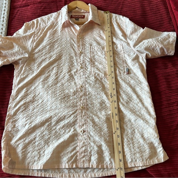 Simms Button Down Fishing Shirt. Size Medium. - Picture 10 of 11